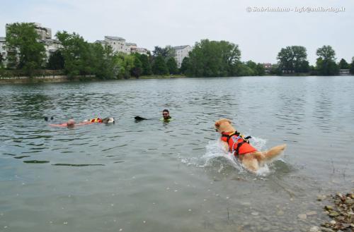 Esercitazione in acqua